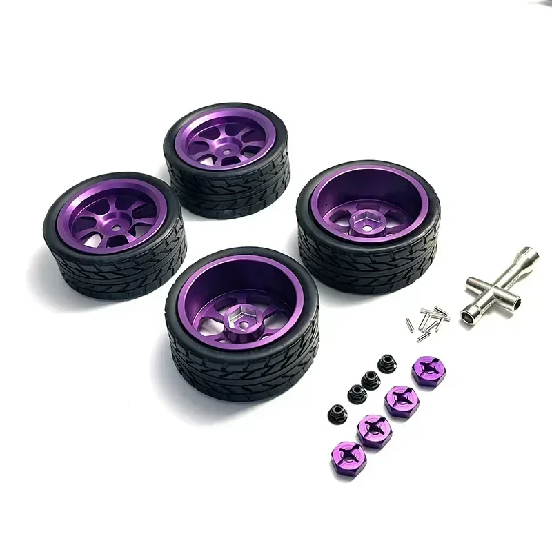 Suitable for WLToys 1:12 1:14 1:18 RC car accessories 124016 124017 124018 124019 144001 A959 and other metal upgrade wheels view 4