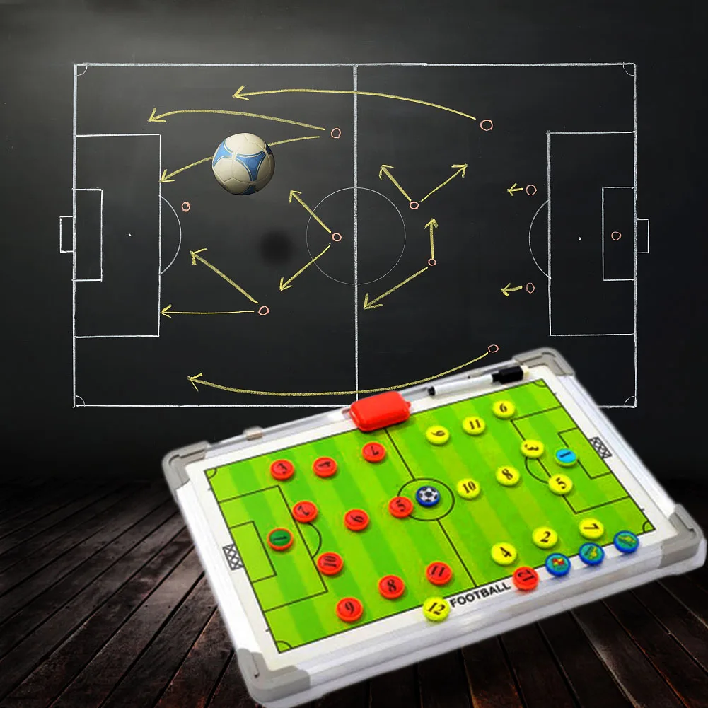 لوحة تكتيكية مغناطيسية لكرة القدم من سبائك الألومنيوم ، FK88