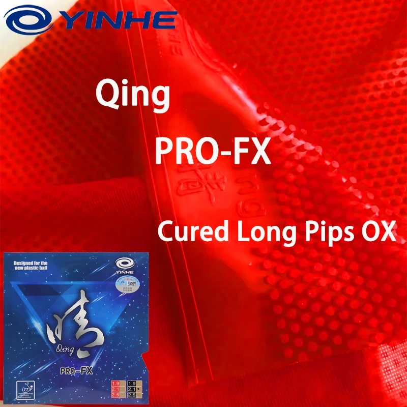 

Накладки для настольного тенниса YINHE Qing PRO-FX с длинными шипами, одобренные ITTF, профессиональные, с необычной структурой шипов