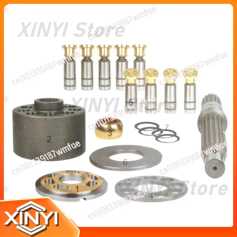 Excavator Slewing Motor Parts for M2X150 for EX200-1 for EX400LC heavy equipment replacement parts construction machinery