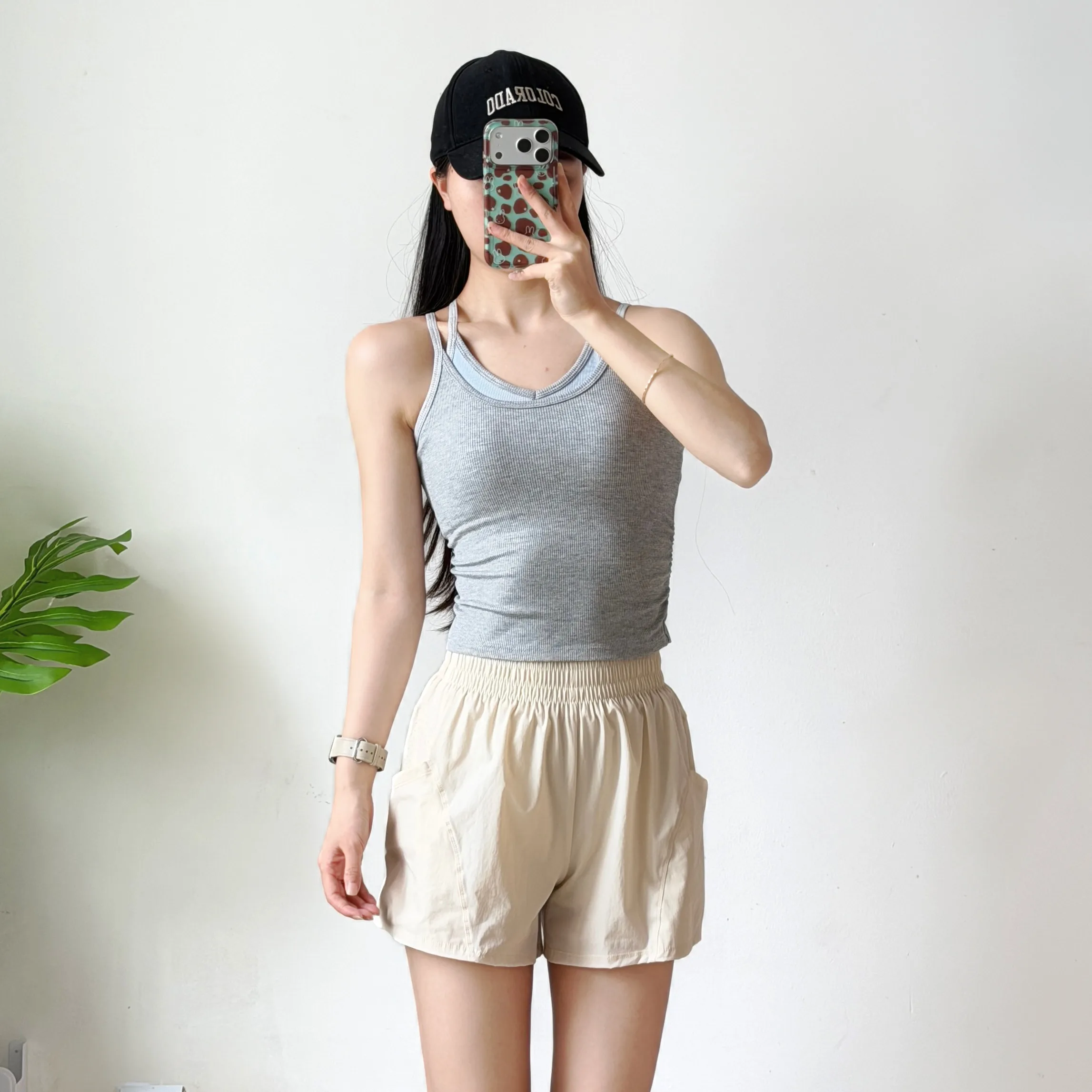 Damen Yoga-Top Stoßfester Sport-BH mit Brustpolstern, Trägerloses Yoga-Oberteil, Oberbekleidung zum Laufen, Trainings- und Fitness-Top – Detail 10