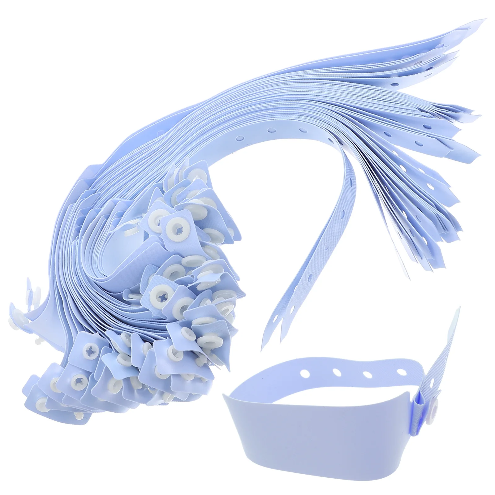 

100 шт. индивидуальный браслет, больничный медицинский браслет для взрослых, пожилых людей, идентификатор пациента, одноразовый, водонепроницаемый, устойчивый к пятнам, записываемый