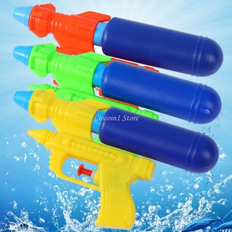 Y1UB 手動水鉄砲子供水射撃夏のおもちゃ水格闘おもちゃ 5 個