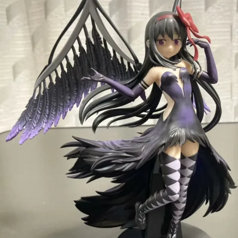 Bandai japonés chica mágica Xiao Yuan Anime ciervo ojo círculo Ángel ultimo círculo Dios diablo Xiao Meiyan modelo hecho a mano ornamento
