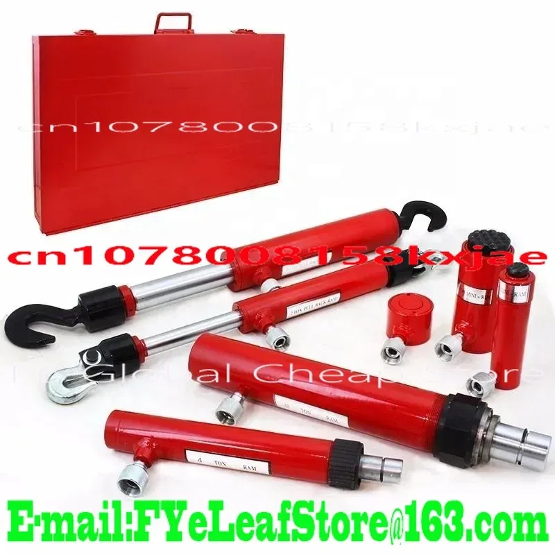 معدات إصلاح جسم السيارة الهيدروليكية المحمولة اسطوانة رام التراجع لمقبس الطاقة porta #1