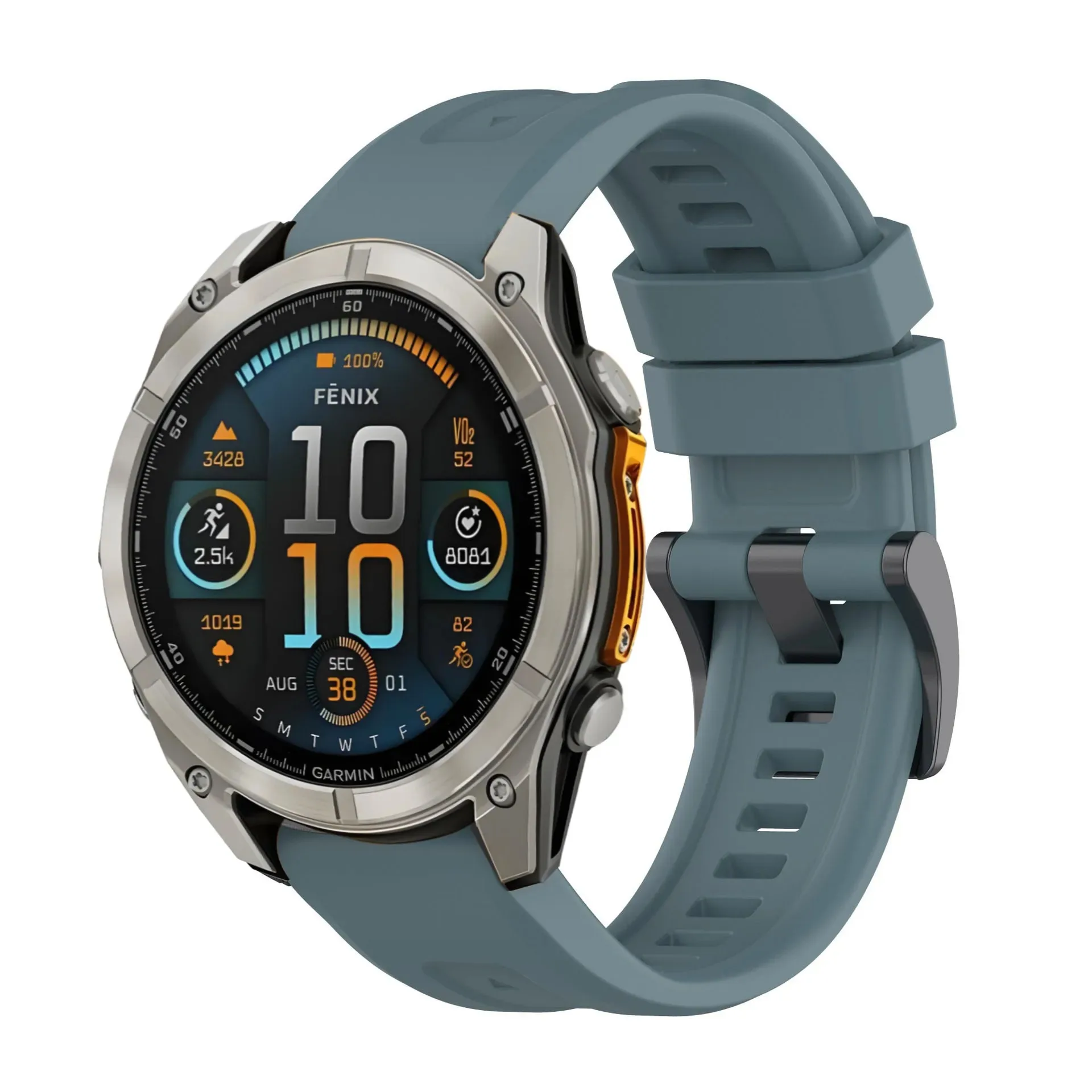 Tali Silikon Quick Fit 26 22 20Mm untuk Garmin Fenix 8 E 7 7X 6S 6X 5 5X Pro Enduro 3 2 Epix Pro 5S Gelang untuk Tali Tactix 8