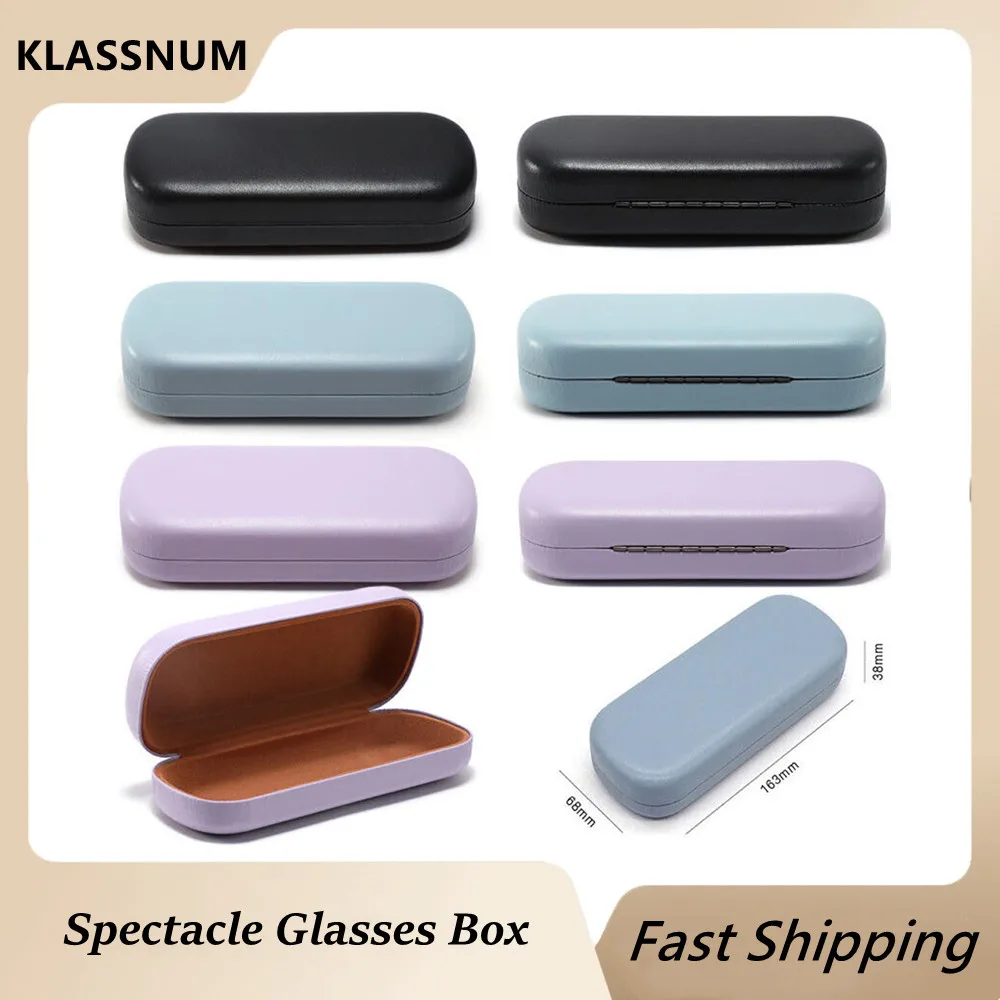 

Unisex Fashion Glasses Case Bag Protective Cover Women Men Portable Sunglasses Case Box Reading Eyeglasses Box Accessories