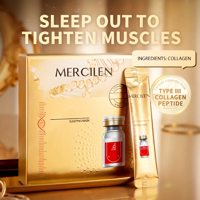 20pcs Mercilen Collagen Polypeptide Anti Wrinkle Sleeping Facial