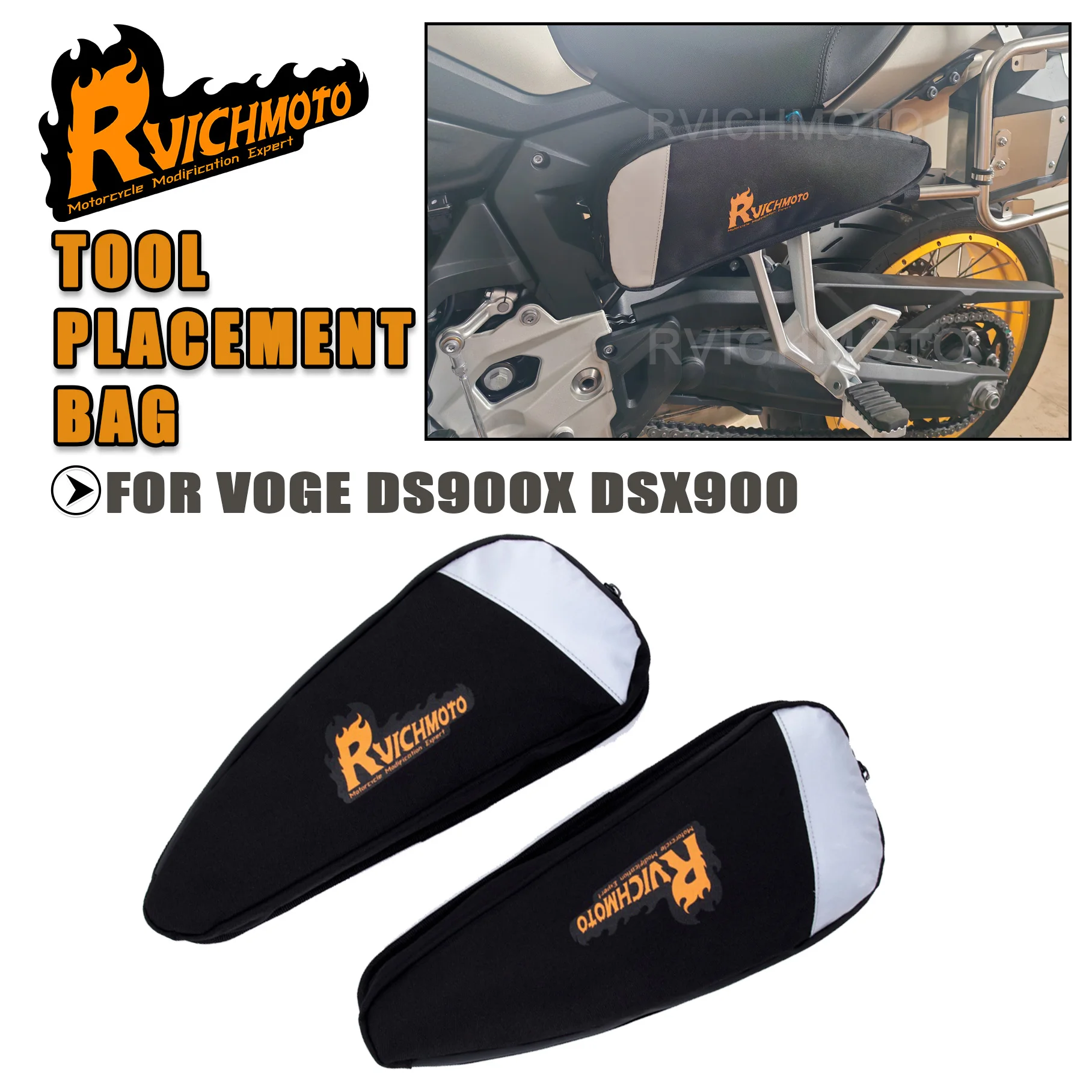 For VOGE DS900X ds900 DSX 900 DS 900 DSX Repair Tool Placement Bag DS900X DSX900 Motorcycle Frame Package Toolbox Waterproof Bag