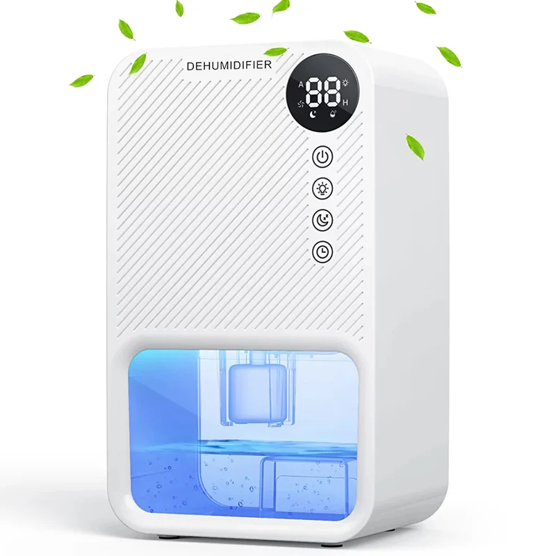 New 1100ML dehumidification  portable small compact Home use mini dehumidifier with Timing function for home