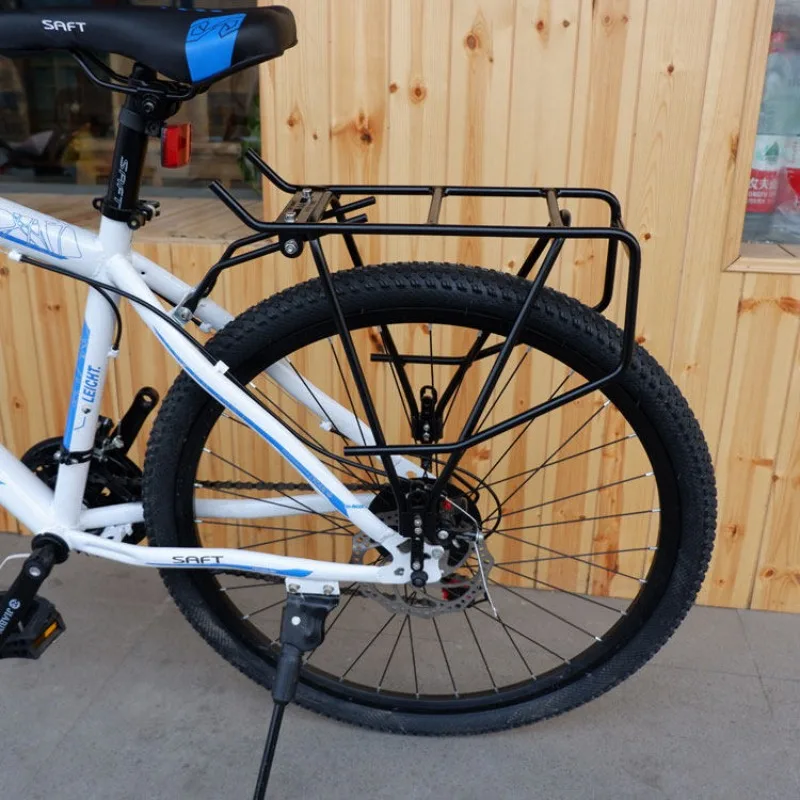 Mountain Bike Aluminum Alloy Shelves Lightweight Load-bearing Sturdy Durable Solid Bicycle Luggage Carrier Bicycle Accessories