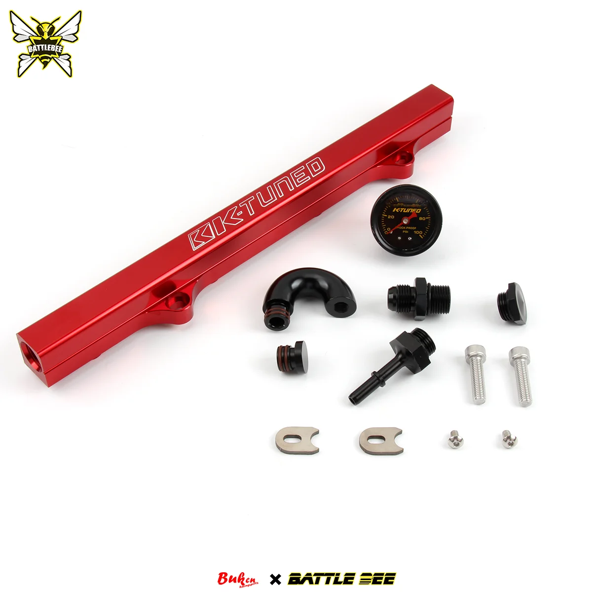 Geeignet für Honda Civic K20 K24 FD2 CL7 DC5 Kraftstoffverteiler K-Serie Kraftstoffverteiler mit Öldruckanzeige – Detail 11