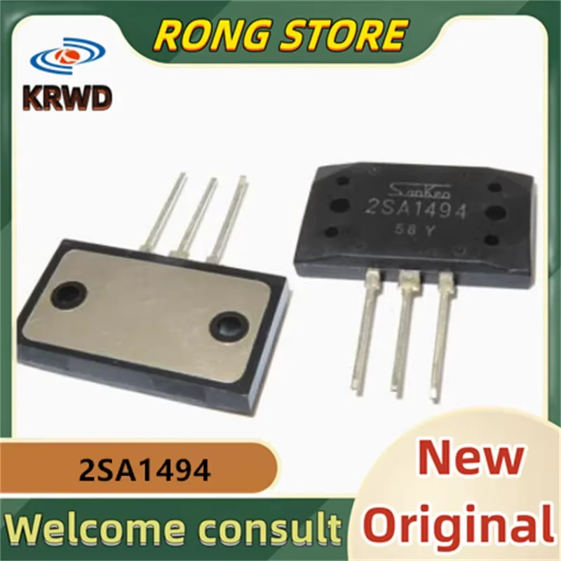 (2PCS)  New and Original Chip IC 2SC3858 2SA1494  A1494 C3858 TO-3P