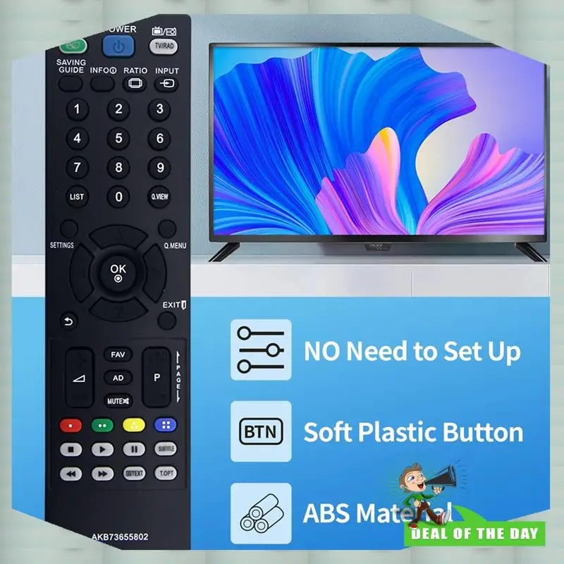24-Hour Delivery Replace AKB73655802 Remote Control For  TV 32LS5600 32LT360C 37LS5600 37LT360C AKB73655861 32CS460 32LS3400 3