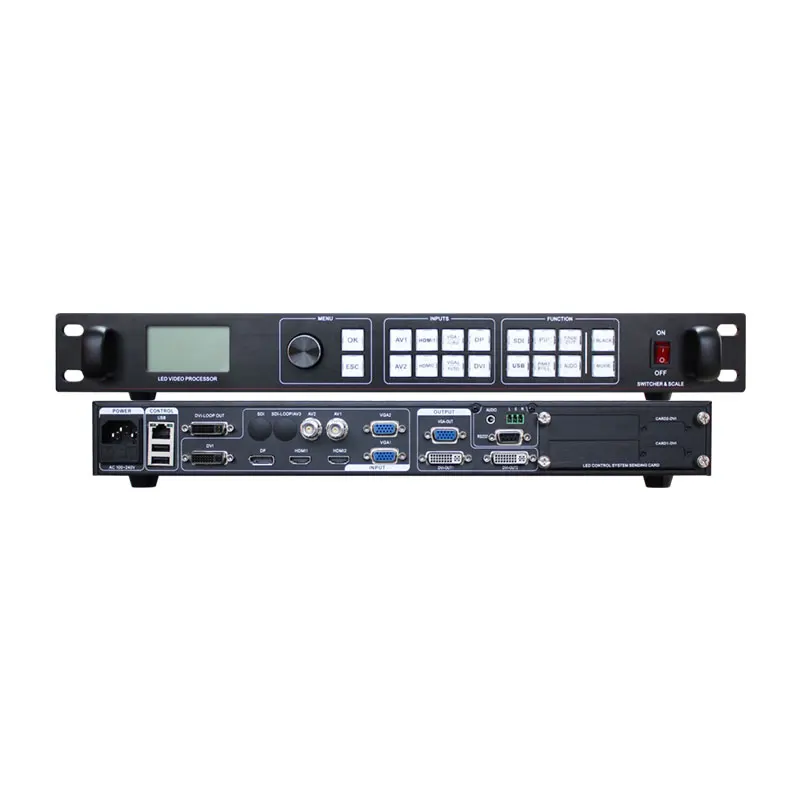 Amoonsky LVP915 8 Channel Processor with PIP POP LED Video Wall Processor Like Dvwall Lvp615S For LED display Screen