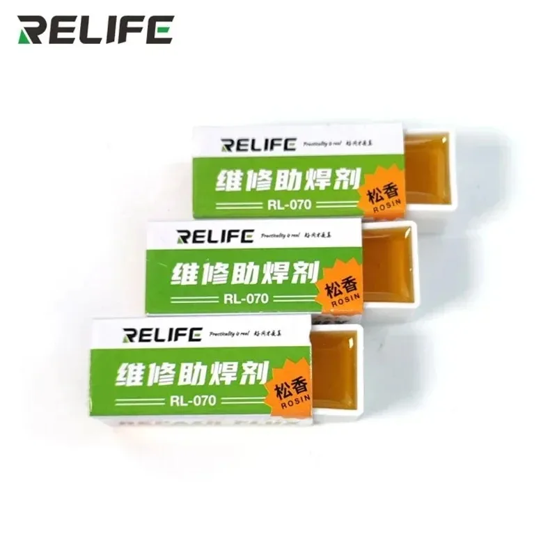 RELIFE RL-070 High Purity Rosin Soldering Flux Paste for Electronics PCB IC Chip BGA Repair High Performance Welding Tool image 3