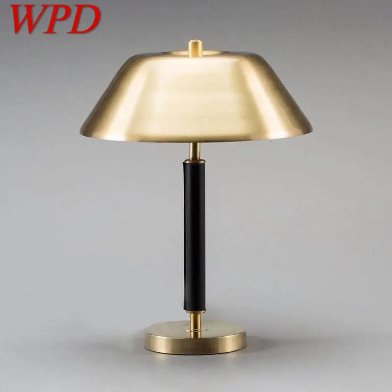 

WPD Nordic LED Dimming Desk Light Modern Vintage Simple Bedside Gold Table Lamps for Home Living Room Bedroom Decor