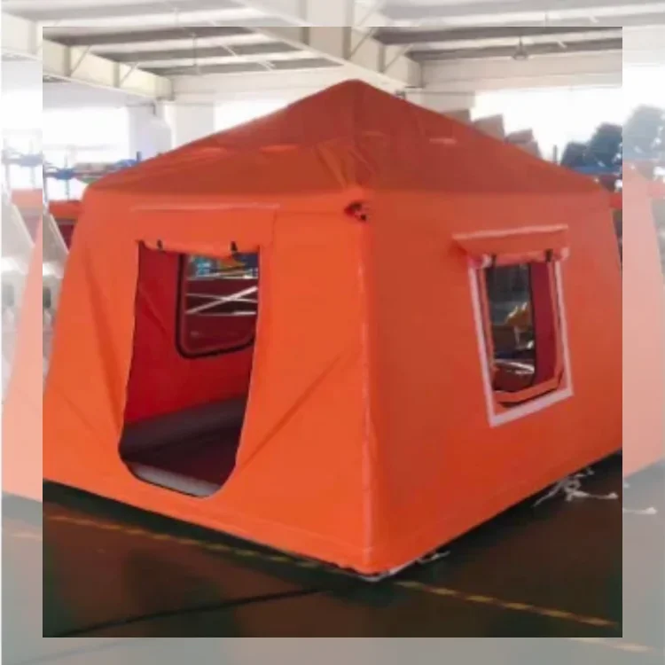 Waterproof Outdoor Rescue Disaster Relief Medical Fire Service Big Size Command Inflatable Emergency Tent