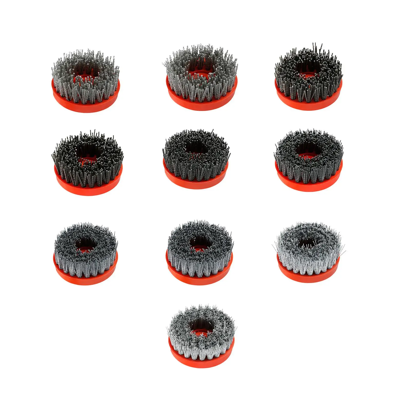 4 inch 110mm Round Abrasive Polishing Brush for Grinding Quartz Marble And Granite Stone Surface Polishing Tool