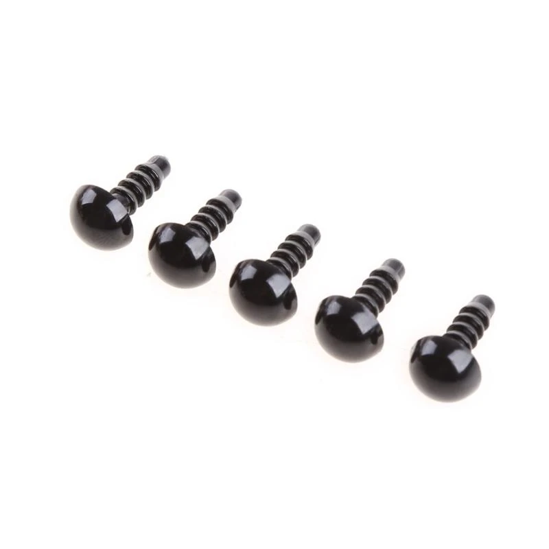 

85AE 20pcs 6-20mm Black Plastic Safety Eyes For Teddy