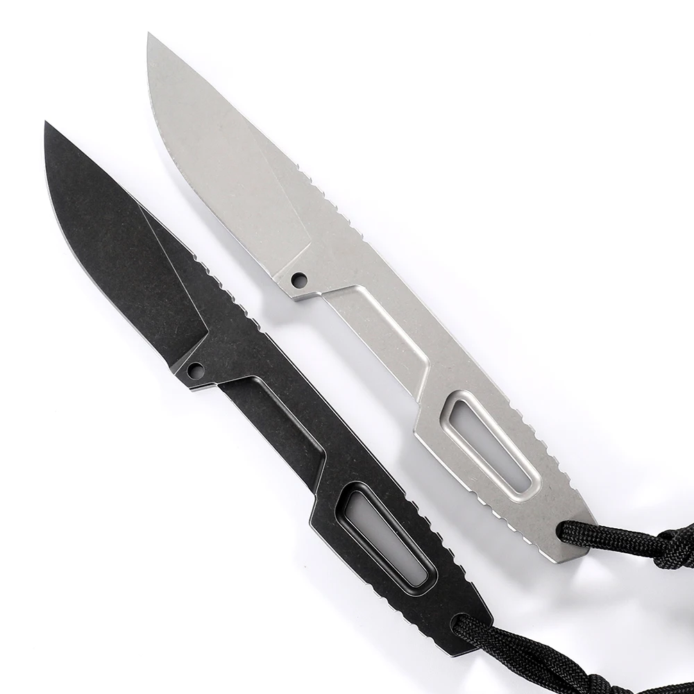 Fixed knife N690 blade outdoor camping hunting survival hiking fishing kitchen riding tactical fruit EDC tool