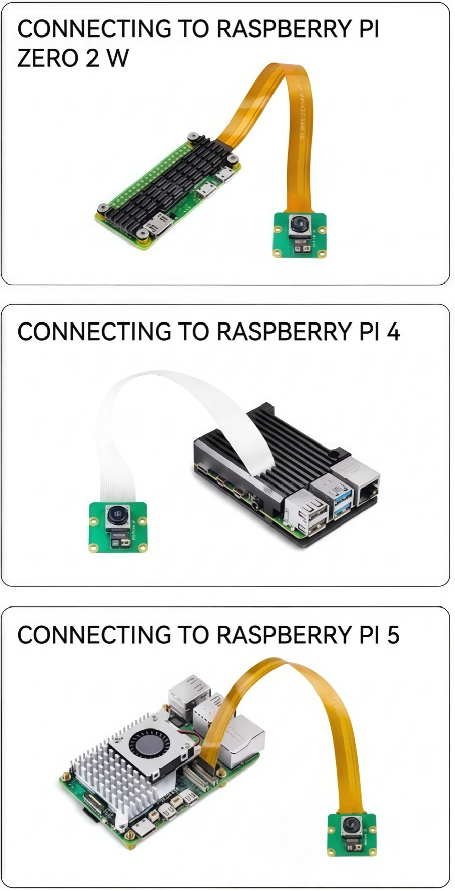 75 Grad / 120 Grad Raspberry Pi Kameramodul 3 Weitwinkel 12-Megapixel IMX708 Autofokus-Kamera – Detail 3