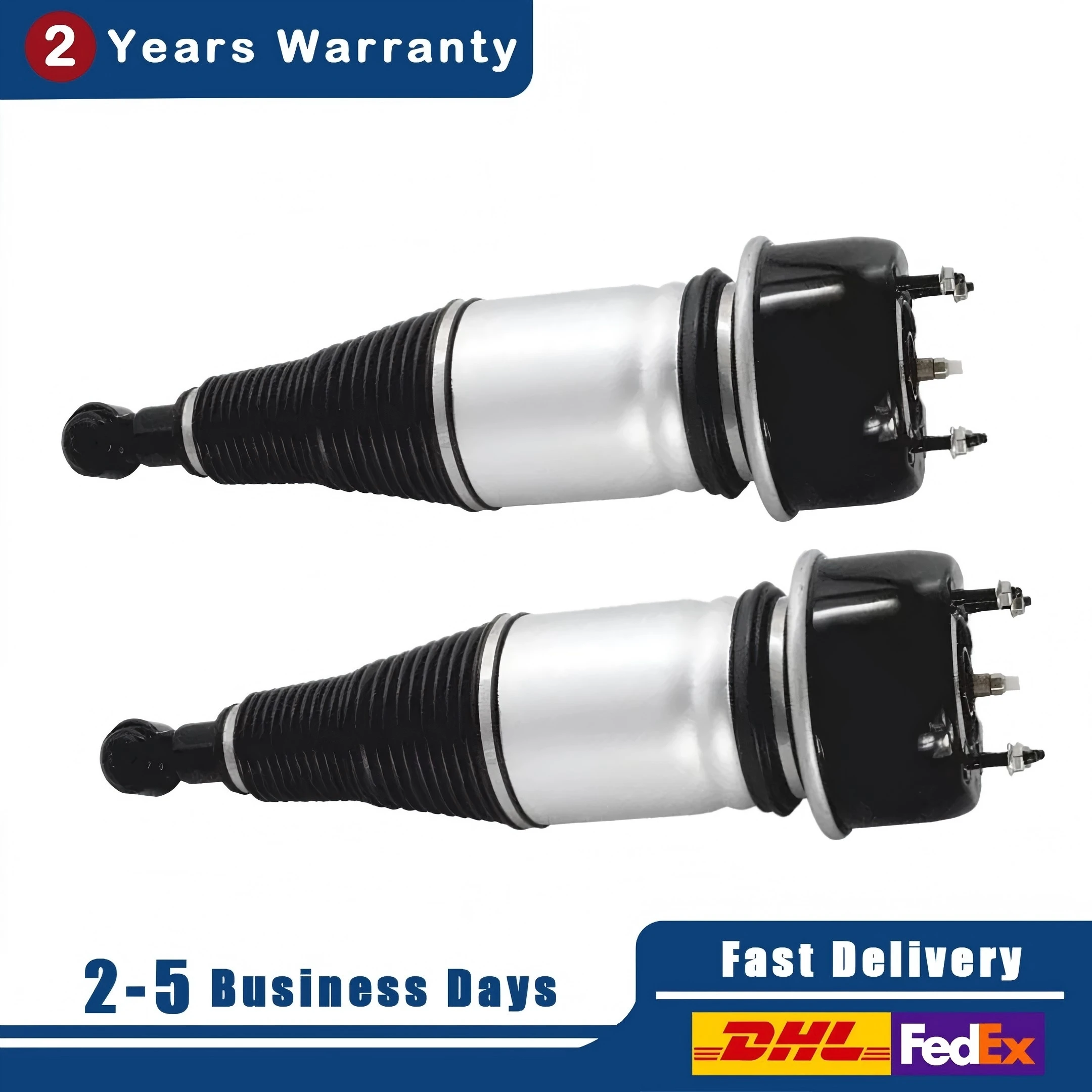 

2x Rear Air Suspension Shock Absorber Strut For Jaguar XJ8 XJR 2003-2009 C2C41341 C2C41343