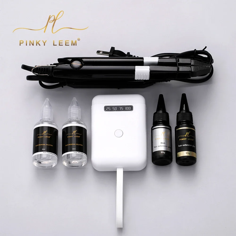 New Led Uv light Hair Extension Tools Machine Human Hair Extensions Whit hair extension tool 220 degree