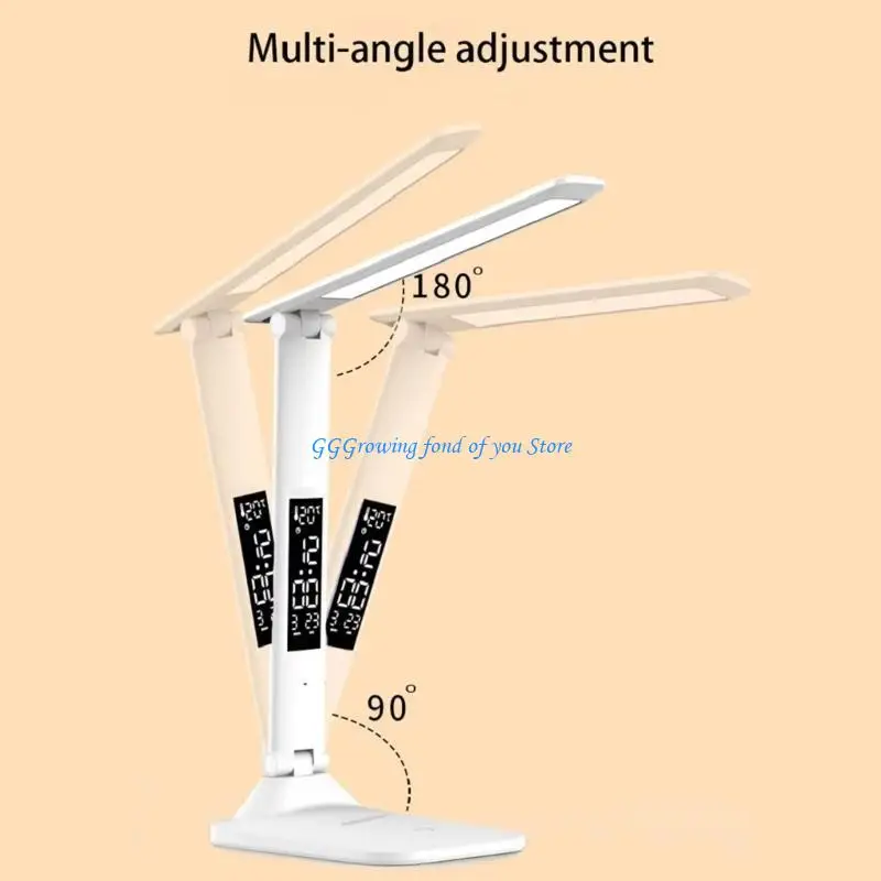 

H9EB Square Touching LED Desk Lamp With 3200mAh Battery/USB Charging Table Lamp