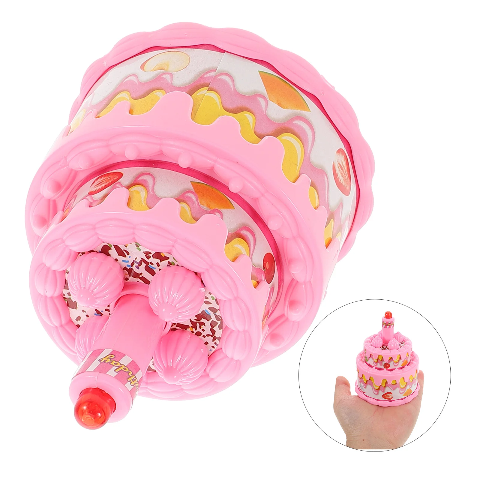 

Toddler Music Toys Mini for Girls Birthday Cake Small Electric Playing House Pretend Child