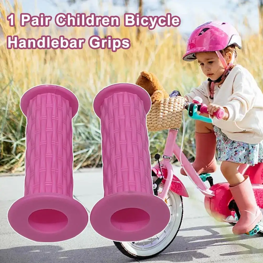 1pcs Balance Bikes Children S Bicycles Rubber Bicycle Handlebars Sliding Balance Bike Handlebars Grips Riding Data Brightness