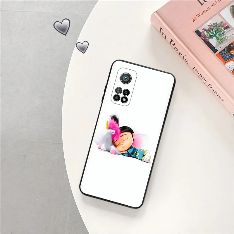 Phone Case For Redmi Note 12 12s 11 11S 10 4G Lite 10S Note10 Pro 9 9T 8 8T 7 9S My Fluffy Unicorn Agnes Camera Protective Cover