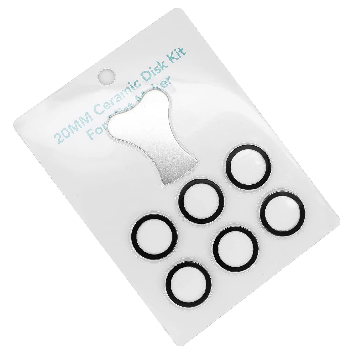 6er-Pack Wandlerscheiben für Dimplex Optimyst Ersatzteile, Ersatzscheiben für Dimplex Electric Heater Fire