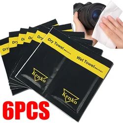 Camera Lens Paper Dry Wet Cleaning Wipes Camera Lens Screens Protector Dust Removal Cloth for Phone Computer Glasses Cleaner