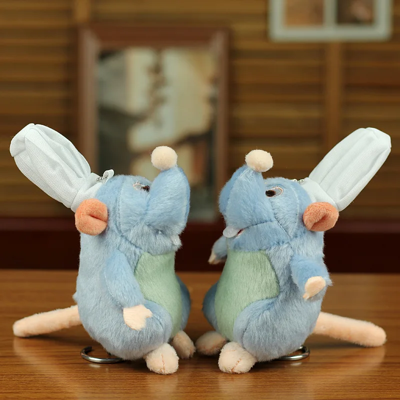 

Рататуй, милая плюшевая кукла, студенческая школьная подвеска, креативный мультяшный брелок для ключей от машины, анимационный периферийный подарок на праздник