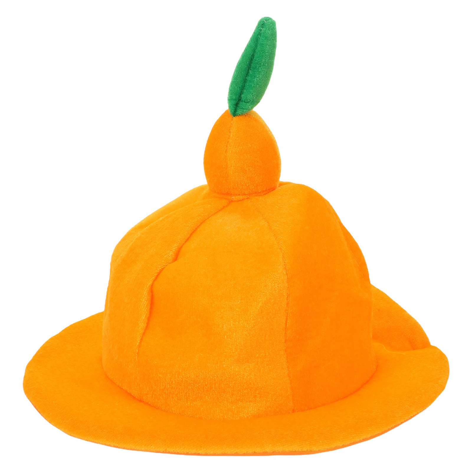 Cosplay Halloween Party Costume Orange Hat Headwear Festive Touch Lightweight Material Versatile Use Birthday Easter Celebration