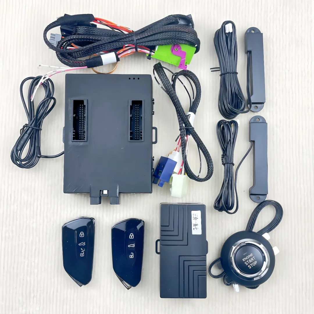 

Upgrade Passive Keyless Entry for VW Golf 7 Year 2015-2018 Keyless Go,Convert Car To Push Button Start Kit Remote Car Starter