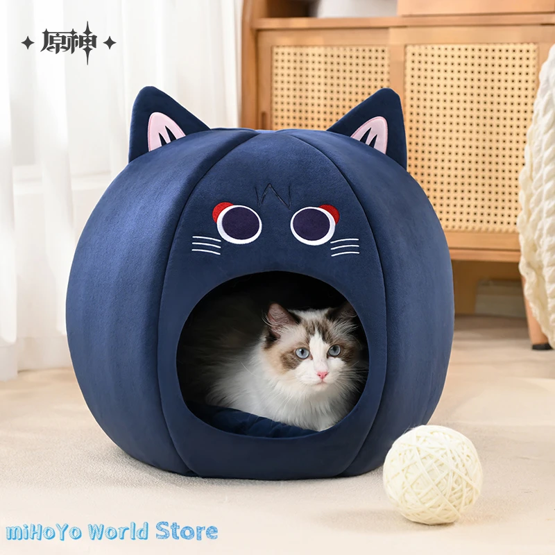 

Wanderer Pet Nest Official Genuine Genshin Impact Wanderer Cat's Nest Fairy Tale Cat Home Series Balladeer Cat Sleep Gifts