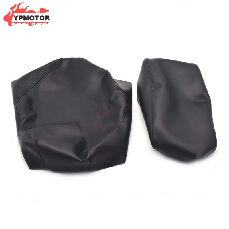 V Star DS400 Thick Black PU Leather Motorcycle Seat Cover Cushion Protection Waterproof For Yamaha V-Star Dragstar XVS400