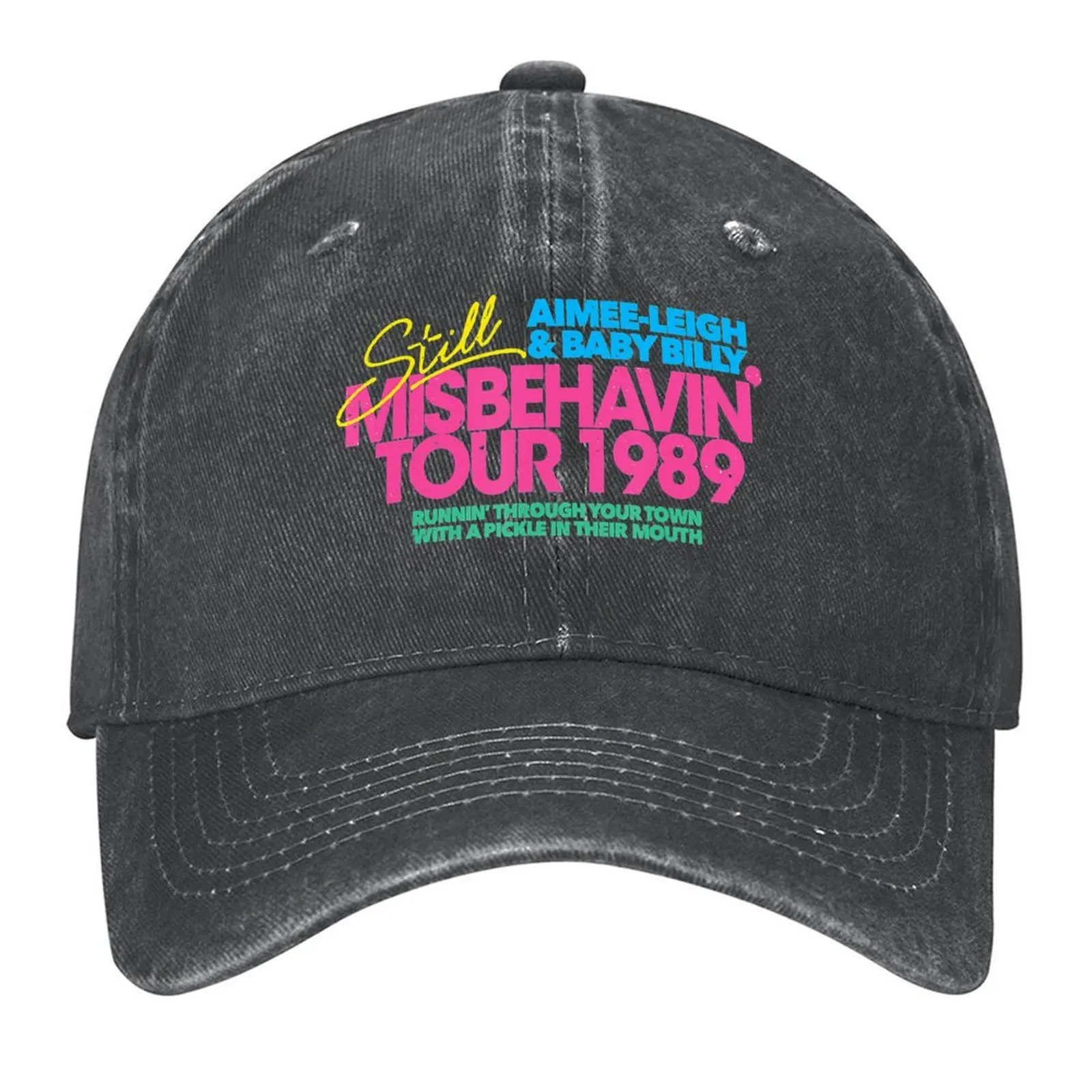 

Righteous Gemstones Misbehavin Inspired Baseball Cap Male hat sun caps Hat Man Luxury Wild Ball Hat Women's Beach Outlet Men's