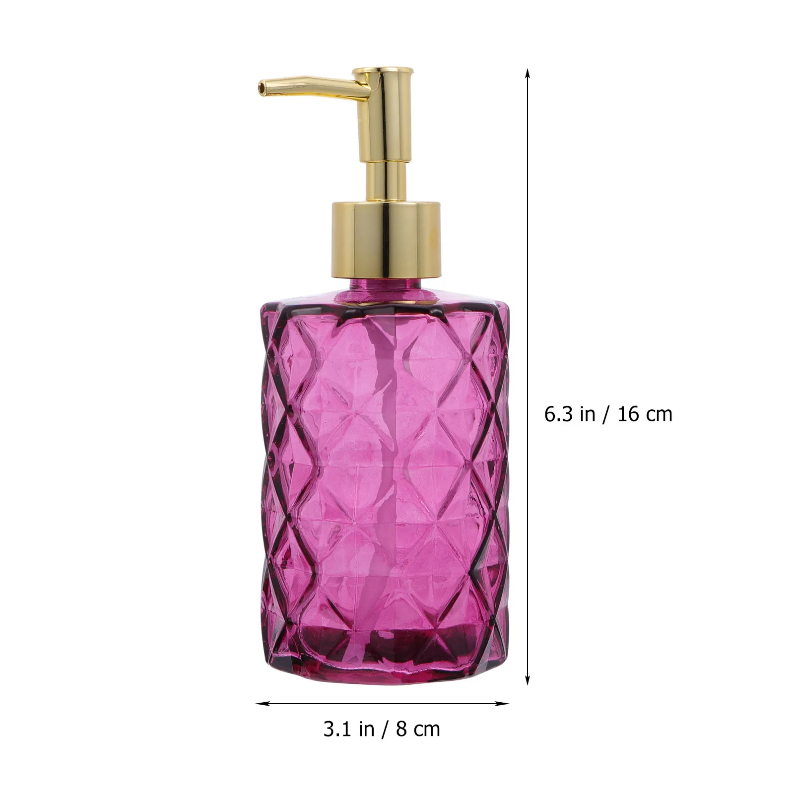 

3Pcs Travel Glass Pump Bottles Press Dispenser Set Reusable Suitable Shampoo Body Lotion Hand Soap Glass Sub Bottle