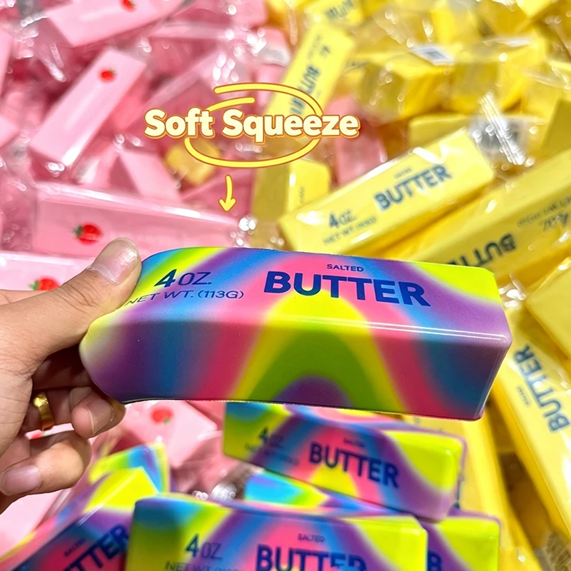 Butter-Squishy, superweiche Le – Junk Food Snacks Bewertung und Preis