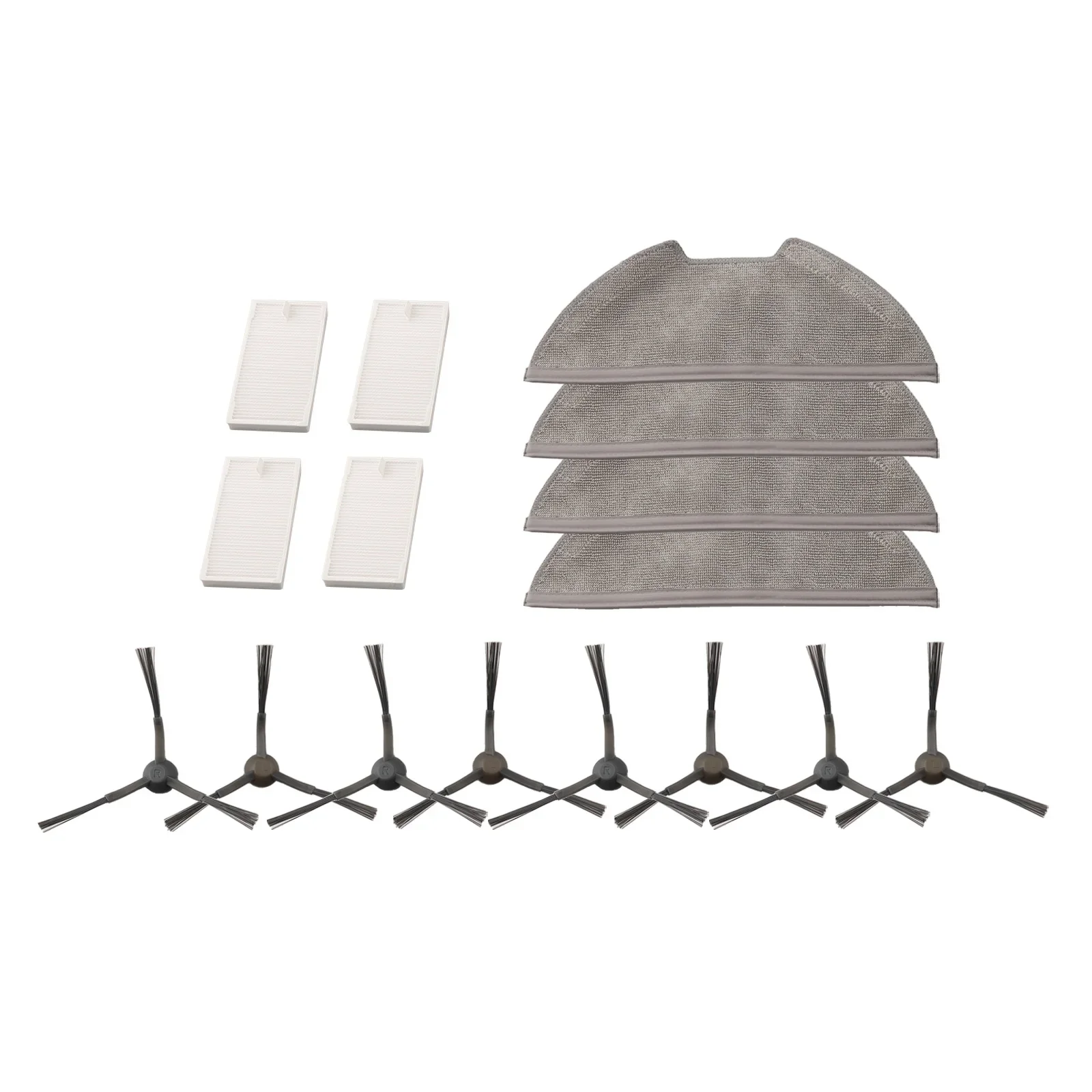 13/18pcs For Eureka NERE10s E10S Replacement Parts Accessories Side Brush Filter Rag Robot Vacuum Cleaner Spare Parts