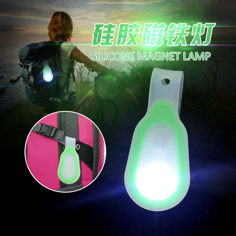 D5 LED Flashlights edc Clip on Night Safely Nursing Night Light Hands Free Strong Magnetic with a Keychain for Running Emergency