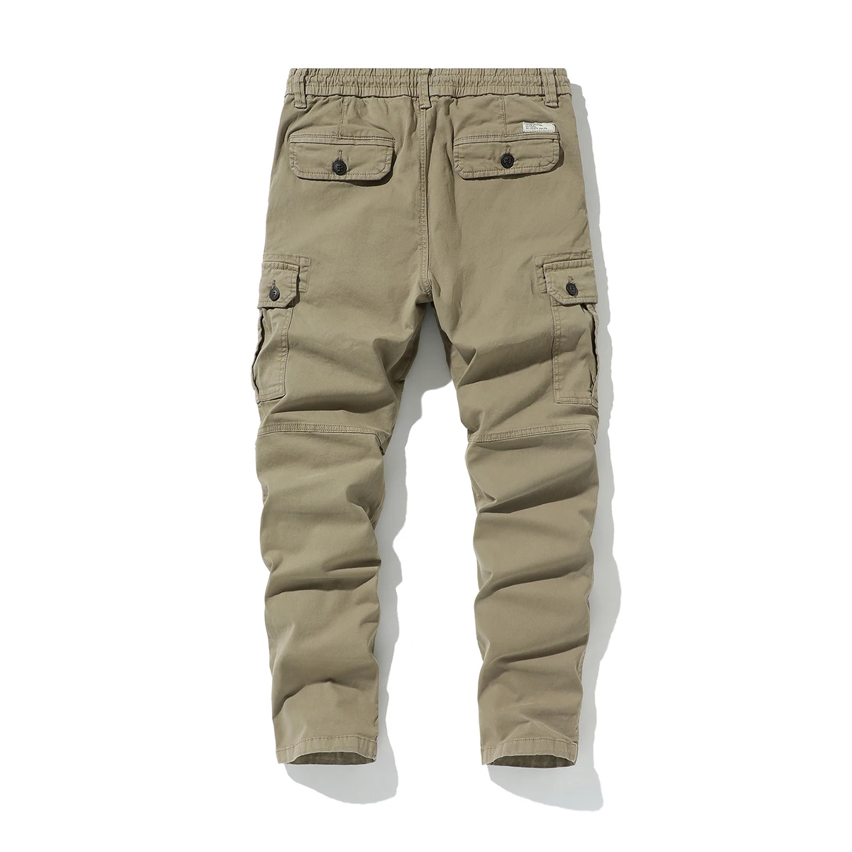 Drop shipping New Arivals Multi-Pockets Solid Mens Cargo Pants Military Loose Long Trousers 29-40 JPCK11