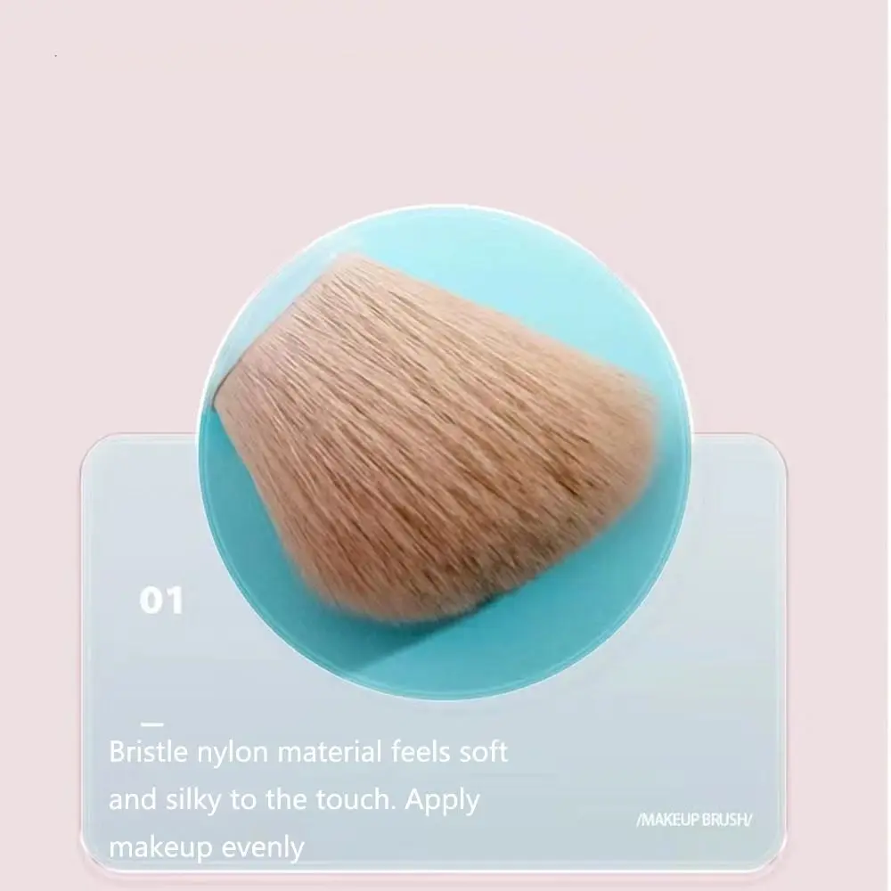 Ensemble de pinceaux de maquillage 4 en 1, brosse à doublure multifonctionnelle, pinceaux cosmétiques à Double extrémité, brosse de teint détachable, brosse de Contour