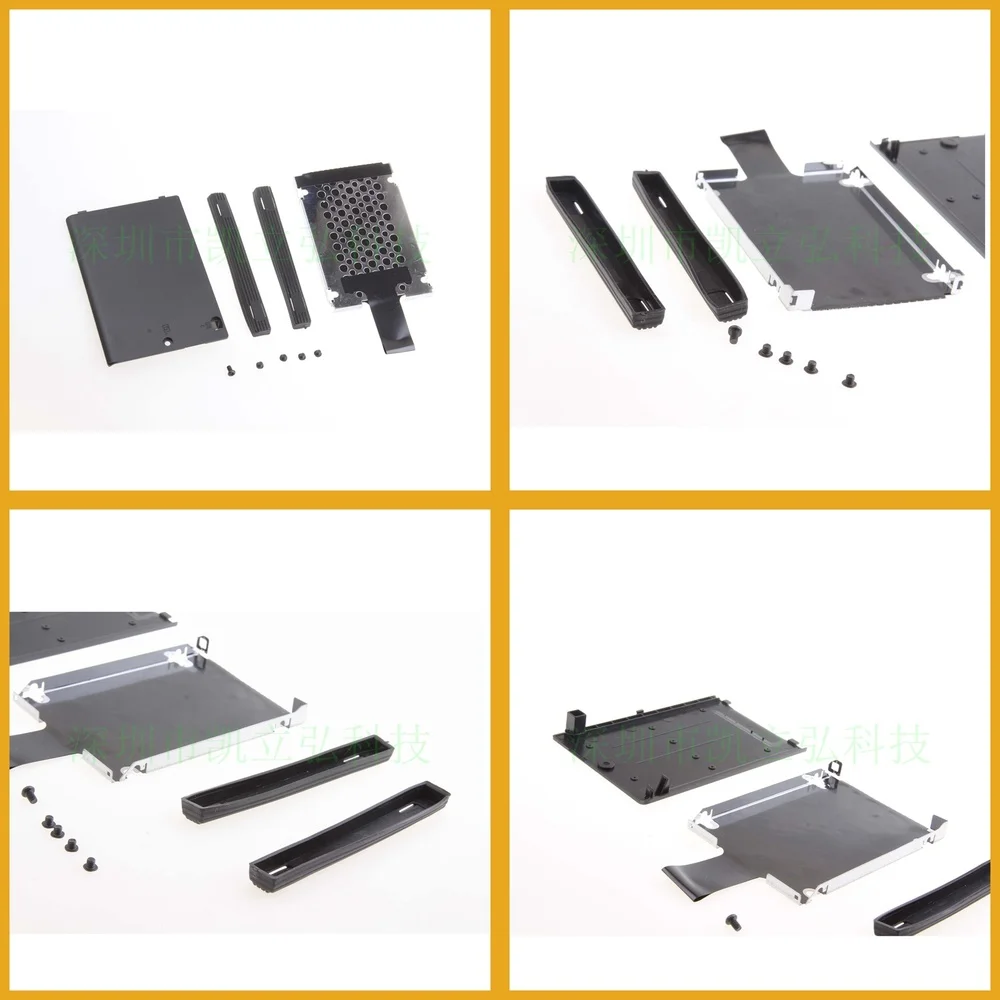 

For ThinkPad T510 T520 T530 HDD Caddy Cover Hard Drive Bracket Rubber Strip 9.5mm Full Set Laptop HDD Bay Accessories