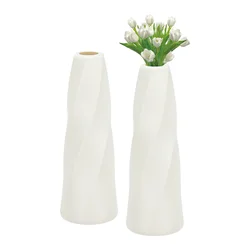 2/5/10pcs Flower Vases PE Vase for Flowers Stylish Flower Vase for Bouquet Decorative Floral Vase for Home Living Room Office