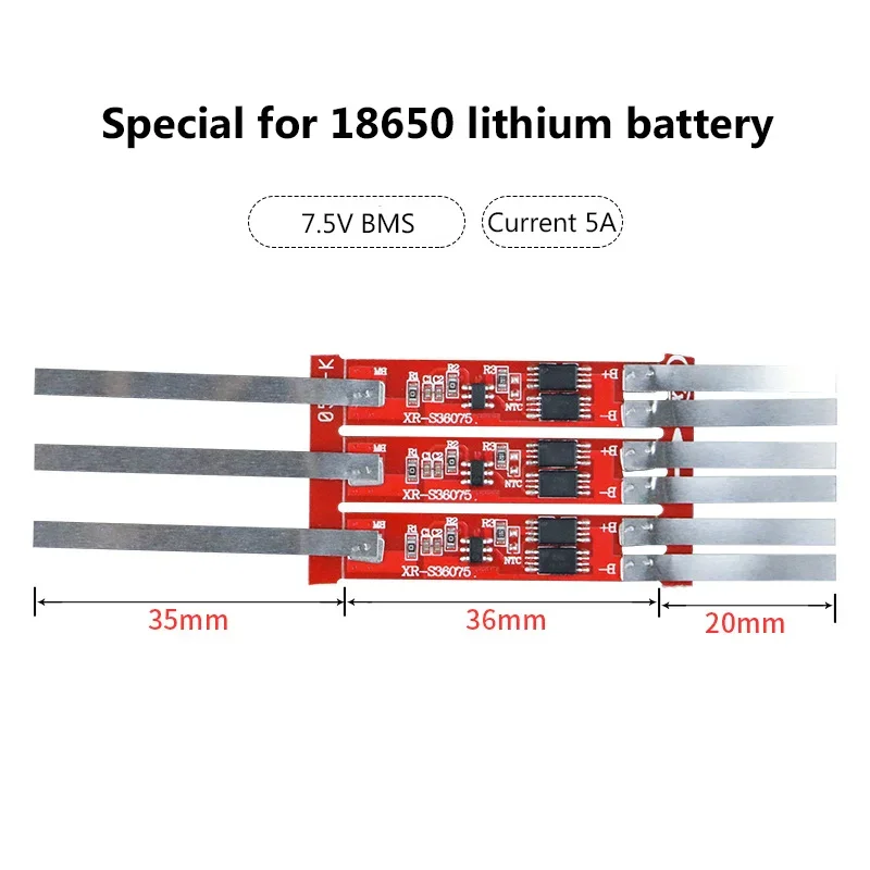 5A  2S  BMS 18650 pro 7.4V energie as i lay dying baterie pack /solar ulice lampa  7.4v baterie ochrana talíř