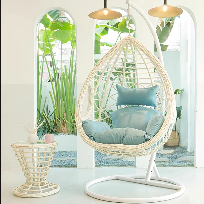 Stand Quality Balcony Garten Egg Hammock Swing Chair Hanging Patio Salon De Jardin Exterieur Outdoor Furniture